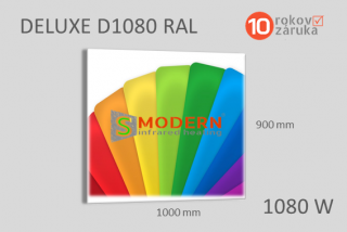 Infrapanel SMODERN® DELUXE D1080 / 1080 W barevný