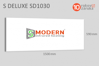Infrapanel SMODERN® S DELUXE SD1030 / 1030 W / do kazetových stropů