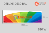 Infrapanel SMODERN® DELUXE D630 / 630 W barevný