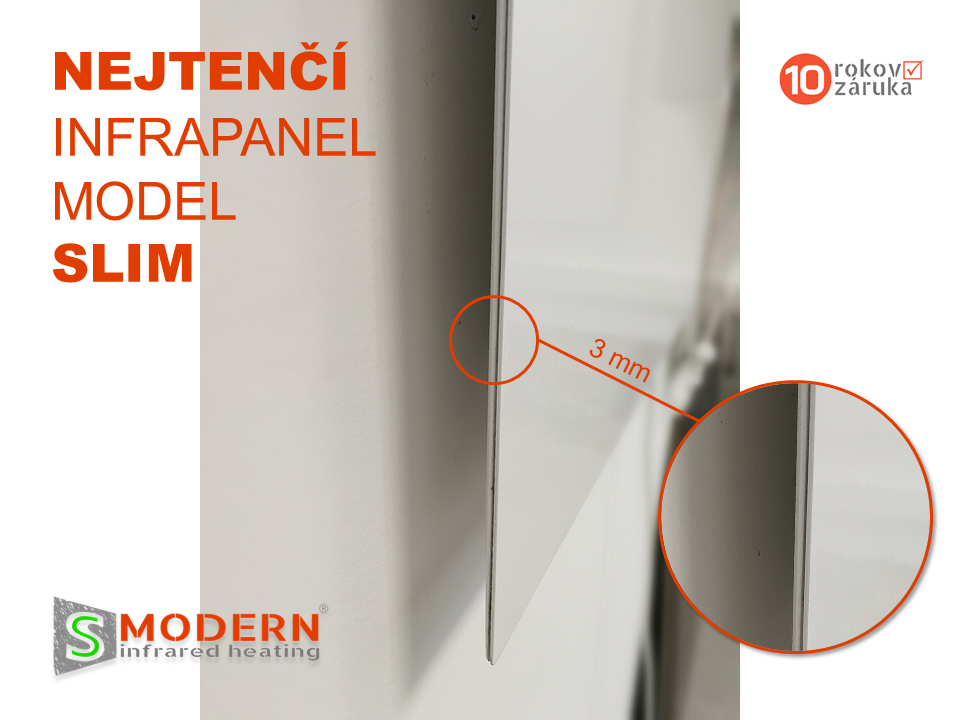 Infrapanel SMODERN® SLIM TD ECO STD1000 / 1000 W