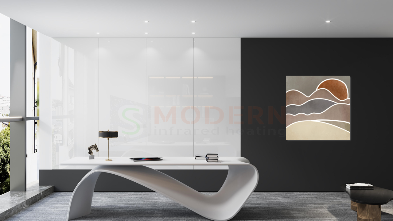 Infrapanel SMODERN® SLIM TD ECO STD1000 / 1000 W topný obraz