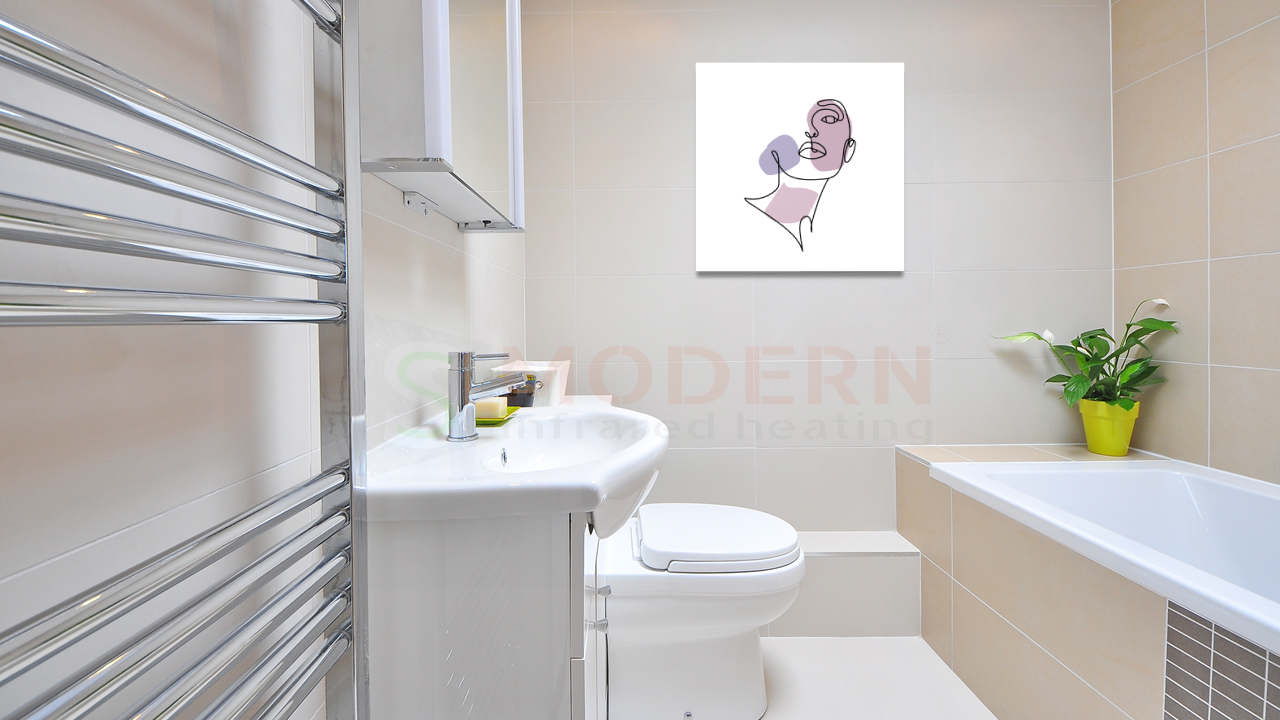 Infrapanel SMODERN® SLIM TD ECO STD1000 / 1000 W topný obraz