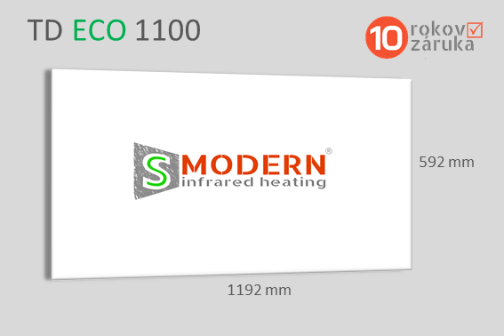 Infrapanel SMODERN® DELUXE TD ECO TD1100 / 1100 W