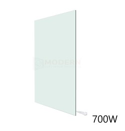 Skleněný infrapanel SMODERN® SW700 / 700W bílé sklo