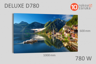 Infrapanel SMODERN DELUXE D780 / 780 W topný obraz