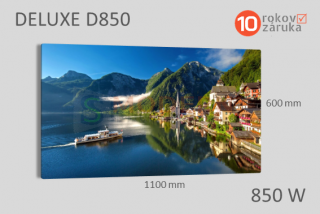 Infrapanel SMODERN DELUXE D850 / 850 W topný obraz