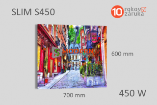 Infrapanel SMODERN® SLIM S450 / 450 W topný obraz