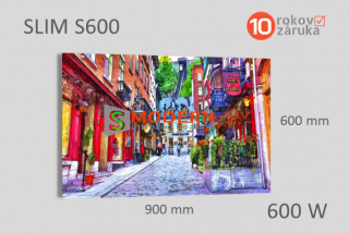 Infrapanel SMODERN® SLIM S600 / 600 W topný obraz