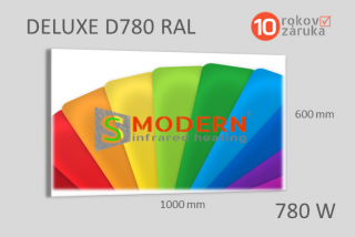 Infrapanel SMODERN DELUXE D780 / 780 W barevný