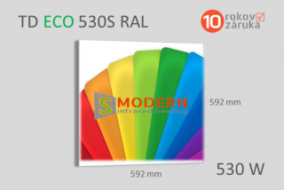 Infrapanel SMODERN® DELUXE TD ECO TD530S / 530 W barevný do kazetových stropů