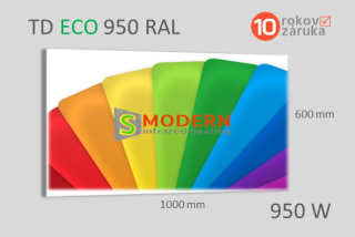 Infrapanel SMODERN® DELUXE TD ECO TD950 / 950 W barevný