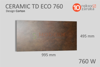 Infrapanel SMODERN® CERAMIC TD ECO 760 /760 W
