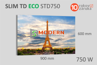 Infrapanel SMODERN® SLIM TD ECO STD750 / 750 W topný obraz