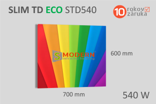 Infrapanel SMODERN® SLIM TD ECO STD540 / 540 W barevný